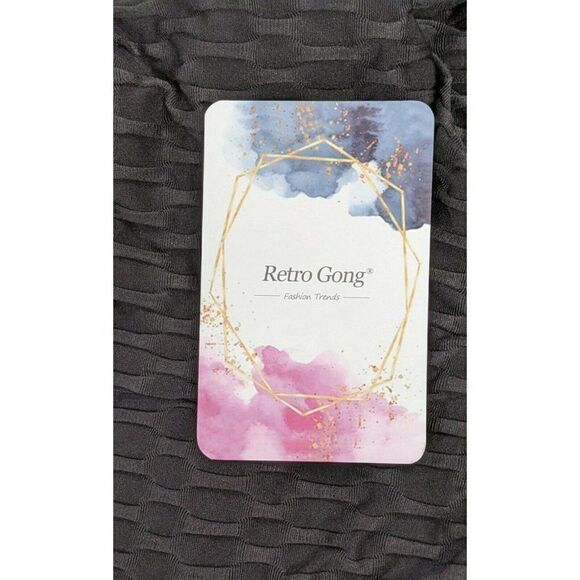 Retro Gong Womens S Black Butt Lifting Tummy Control Legging Textured Yoga Short - Picture 5 of 8